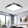 Lámpara de Techo, Lámpara para Sala de Estar, Lámpara LED Rectangular Simple Moderna Redonda para Dormitorio, Luminarias para Pasillo Balcón
