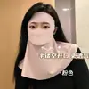 Mascarilla para Mujeres con Buen Aspecto, Mascarilla Facetada para Protección Solar (Face-Kini), Estilo Delgado con Sensación de Hielo, Unisex, Protección UV, Agujeros Transpirables, Seda de Hielo Cara Completa