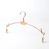 Tienda de ropa metal no resbaladizo clips para pantalones lencería sujetador perchas de exhibición ganchos para secar ropa en casa perchas