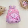 Mochilas infantiles al por mayor, lindas mochilas escolares de jardín de infantes para bebés, bolsas de dibujos animados para niños, mochilas de moda estilo coreano para niñas