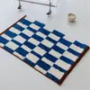 Alfombra de Felpa de Invierno Transfronteriza Alfombra Aislante Tufted para Dormitorio Alfombrilla Antideslizante Absorbente de Agua para Baño Alfombrilla Gruesa de Flock de Comercio Exterior