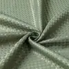 Venta al por mayor transfronteriza de cortinas de ducha de poliéster para baño, impermeables y resistentes al moho, con patrón de gofres liso, suministradas a comercio electrónico de comercio exterior y Amazon