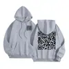 F**K You Hoodie com Código QR Estação Independente Transfronteiriça Tamanho Europeu Unissex Hoodie com Código QR