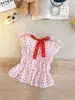 2043# Moda Estilo Coreano Top Bandeau de Bolinhas com Laço de Um Ombro para Mulheres, Roupa Externa, Emagrecedor, Hot Girl, Bojos Embutidos