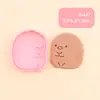 Biscoitos da série Criaturas de Canto simulação 3D padrão de desenho animado animal fofo pinguim urso pardal biscoitos assar