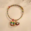 Pulseira de Corda Colorida do Festival do Barco Dragão Corda Vermelha Tecida à Mão Infantil Bebê Pequeno Zongzi Corda de Mão Presente de Lote Festival de Maio