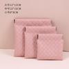 Bolsa de armazenamento para cabo de dados com fechamento automático para fone de ouvido Mini Bolsa Pequena Portátil para cosméticos, batom, bolsa com fecho de mola