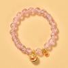 Pulseiras Atacado para Mulheres com um Toque de Luxo Leve, Apresentando Motivos de Dança do Leão para Atrair Riqueza e Fortuna, Vidro Luminoso, Quiosque de Atração Turística Popular Joias Mais Vendidas