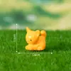 Micro-Paisaje de Musgo Creativo Lindo Animalitos Rana Patito Amarillo Figuras Decoraciones Miniatura Mini Adornos