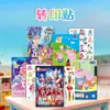 Auténticas Maravillosas y Lindas Pegatinas de Tatuaje para Niños, Pegatinas de Transferencia de Niña de Dibujos Animados, Pegatinas Decorativas Seguras y Lavables para Bebés, Impermeables