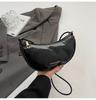 Bolso de moda de primavera 2025, nuevo nicho, exquisito bolso de hombro tipo bandolera, moderno y versátil, bolso de media luna para mujer.