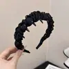 2026 Nueva Diadema de Cinta con Calavera Superior Versátil Dulce Diadema Floral Tacto de Alta Gama No Aprieta el Cabello Pinza para el Cabello Accesorios para el Cabello para Mujeres