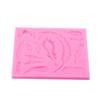 Variedade de asas de pena modelagem molde de silicone diy forma decorativa para assar argila de cola de gota molde de cerâmica macia