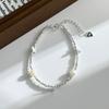 Exquisito Pulsera de Perlas Mariposa para Mujer, Moda Dulce y Fresca, Apilable y Versátil, Pulsera de Nuevo Estilo, Accesorio de Mano Elegante de Nicho, Moderno