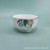 Tigela Ruli de 5 polegadas para Casa Nova Cerâmica de Alta Aparência Atacado Tigela de Sopa de Porcelana de Osso Baixo Tigela de Arroz