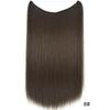 Peruca de comércio exterior europeia e americana linha de pesca feminina cortina de cabelo longo cabelo liso natural sem costura fabricantes de adesivo de cabelo manchar peruca de fibra química