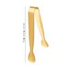 Pinzas Pequeñas para Hielo de Acero Inoxidable 304 Pinzas para Cubos de Azúcar Antideslizantes Pinzas para Hielo Transfronterizas para Café Pinzas Multifuncionales para Alimentos Pinzas para Cubos de Hielo