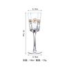 Vidro de água martelado artificial soprado hexágono de vinho ondulado vidro de cristal de champanhe vidro pintado à mão Phnom Penh Glass personalização