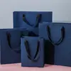 Caja de Regalo con Álbum de Fotos, Bufanda y Caja de Empaque de Pañuelo de Seda en Azul y Beige