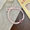 Minimalista Cuerda para el Cabello de Fruta Fresca Tendencia Ins Cuerda para el Cabello 2025 Nueva Elástico para Cola de Caballo Simple Popular Cuerda para el Cabello para Mujeres