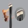 Nuevo Diseño de Pincel Angulado Pincel para Contorno y Rubor Pincel para Polvo Suelto Pincel Fijador de Maquillaje Cerdas de Fibra Sintética