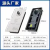 Herraje de Resorte de Piso para Puerta de Vidrio Minimalista Sin Marco 220B Accesorios para Puerta de Vidrio Templado Acero Inoxidable Universal