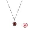 Popular en Europa y América, collar de acero inoxidable 316 con circonita multicolor, superventas en transmisiones en vivo, cadena para la clavícula con colgante de cuatro garras, venta al por mayor transfronteriza
