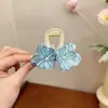 Clipe de Agarrar Flor Advanced Sense para Mulheres 2024 Novo Estilo Agarrar Cabelo Suave Meia Gravata Grampo de Cabelo Cabeça Clipe de Tubarão