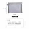Nova bolsa de maquiagem simples de rede, necessaire, estojo de lápis de grande capacidade, caixa de papelaria, estojo de lápis, bolsa de armazenamento, bolsa transparente