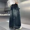Ropa para Niños Ropa de Otoño para Niños Pantalones 2026 Nuevo Estilo Primavera y Otoño Niños Medianos y Grandes Jeans de Pierna Ancha Pantalones Largos para Niños de Otoño