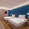 Cristal Laranja 2.5 Mobiliário de Hotel Quarto Padrão Conjunto Completo Personalizado Quarto Padrão de Hotel Cama Especial Renovação de Cabeceira Pousada Conjunto Completo