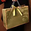 Bolsas de Regalo de Año Nuevo Transfronterizas, Bolsas de Empaque para Regalos, Bolsos de Mano para Cosméticos, Bolsas de Papel para Negocios, Bolsas de Regalo Prehechas con Cintas