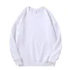 Sudadera de Terciopelo Grueso 450g para Otoño e Invierno, Color Sólido, Cuello Redondo, Corte Oversize, Pullover, Top Hombros Descubiertos, Estilo Unisex de Moda