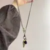 Trayectoria de Estrella Fugaz ~ Collar de Lazo Retro Bohemio Nuevo Estilo Étnico Chino Collar Largo para Suéter