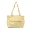 Bolsa de Lona con Forma de Estrella de Pedrería Estilo Coreano Nueva Primavera, Bolso de Hombro Individual de Gran Capacidad, Bolso Casual de Moda para Viajes Diarios