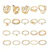 Moda Europea y Americana Elegante Conjunto de Collar, Pendientes y Anillo Pendientes de Gama Alta Pendientes para Mujer Conjunto de Joyería de 49 Piezas