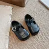 Zapatos Bajos de Piel para Niña, Zapatos Suaves de Suela Blanda para Bebé tipo Princesa, Zapatos de Vestir Individuales Nuevos Otoño 2026, Zapatos Retro de Rendimiento para Niños