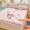 Funda de colchón impermeable a prueba de orina, funda de cama de una sola pieza, protector de colchón resistente a la suciedad, funda de colchón antideslizante de cobertura completa, adecuada para todas las estaciones