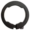 Anillo de Bloqueo para Manillar de Bicicleta, Bloqueo de Manillar en Ambos Extremos, Anillo de Retención Fijo, Anillo de Almohadilla Decorativa Horizontal de Aleación de Aluminio