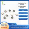 Dongguan Processing Hardware de estampagem de latão em aço inoxidável personalizado Conexão condutiva Peça de contato Fivela Código de fio Ângulo Cavalo Estilhaços