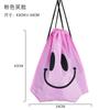 Bolsa de playa con LOGO imprimible bolsa de natación fitness de doble hombro con cordón bolsa de almacenamiento faja bolsa impermeable fábrica venta al por mayor