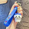 Japón Jiyika llavero wow lindo gatito de dibujos animados colgante para bolso de pareja pequeño regalo al por mayor