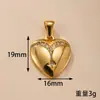 Pingente Único, Joia de Pingente de Aço Inoxidável Transfronteiriça, Colar de Coração com Microincrustação de Diamante, Acessórios Elegantes de Joalheria DIY de Luxo Leve