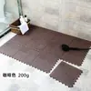 Tapete de Banheiro Patchwork Amazon para Casa Chuveiro Antiderrapante Tapete de Chão Vazado Impermeável Tapete para Pés de Vaso Sanitário Chuveiro