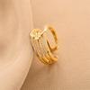 Anillo de Perla de Alta Gama Moda Femenina Distintivo Estilo Coreano ins Tendencia Celebridad de Internet Dedo Índice Diseño de Nicho Anillo de Viento Frío