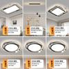 Lâmpada Principal para Sala de Estar Moderna Simples Atmosfera 2025 Nova Atmosfera Lâmpada de Teto Branca Pacote para Casa Toda Lâmpadas Zhongshan