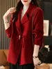 Casaco de Lã Dupla Face Feminino Curto Solto plus size Casaco Duffle Botão Cor Sólida Simples Estilo Preguiçoso Cardigan