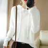 Nuevo suéter tejido, top verde de manga larga para mujer, sudadera transfronteriza, suéter con capucha para mujer, estilo otoño, con cordones, fresco y elegante, para adultos