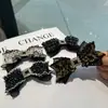 Presilha de Cabelo Laço de Organza Pérola Presilha de Mola com Zircônia Acessórios de Cabelo Nova Presilha Top Penteado de Temperamento 2026 Novo
