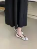2026 Novos Mocassins Versáteis de Encaixe Suave para Noite com Laço e Bolinhas para Mulheres, Adequados para Combinar com Saias